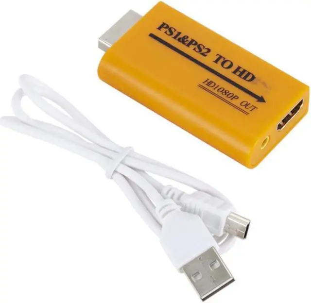 Main image of PS1/PS2 Game Consoles Supports 1080P -HD Output PS1 PS2 TO HDMI-compatible Converter Wholesalse