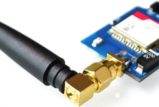 Alt view image 2 of 2 - USB to GSM Serial GPRS SIM800C Module With Bluetooth Sim900a Computer Control Calling With Antenna