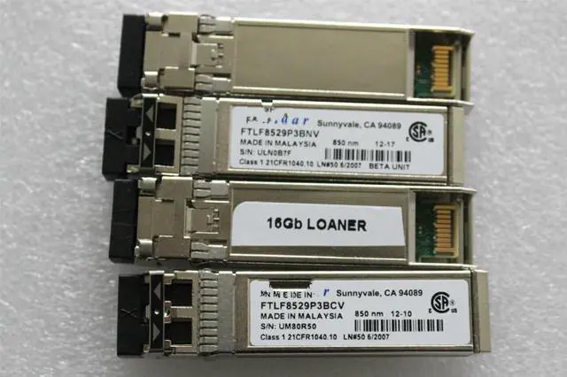 Main image of for Finisar FTLF8529P3BCV 16GB SFP+ 850NM multimode