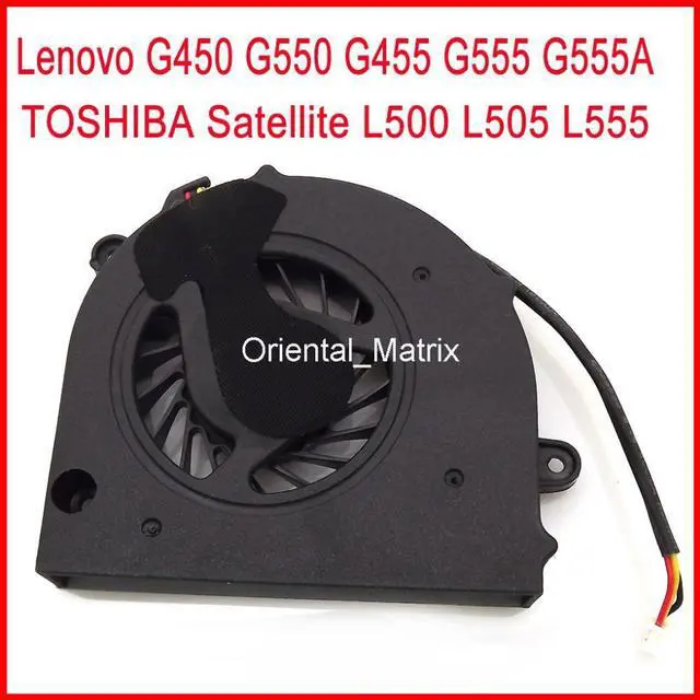 Main image of MF60090V1-C000-G99 Cooler Fan For Lenovo G450 G550 G455 G555 G555A TOSHIBA Satellite L500 L505 L555 Laptop CPU Cooling Fan