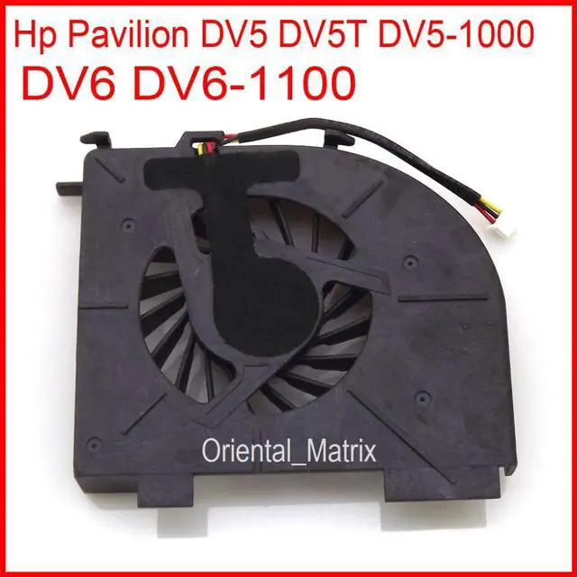 Main image of KSB0505HA 8J75 5V 0.38A For Hp Pavilion DV5 DV5T DV5-1000 DV6 DV6-1100 Laptop CPU Cooler Cooling Fan
