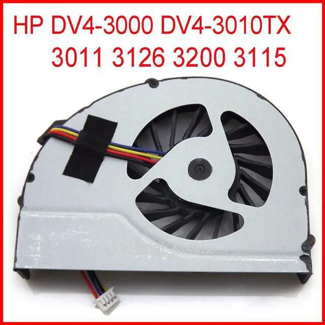 Main image of AB7205HX-GC1 DC5V 0.4A For HP DV4-3000 DV4-3010TX 3200 3115 3011 3126 Laptop CPU Cooler Cooling Fan