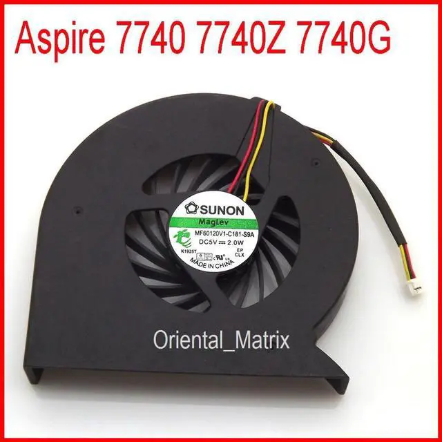 Main image of Laptop Cooler Fan Replacement For Acer Aspire 7740 7740Z 7740G Laptop CPU Cooling Fan