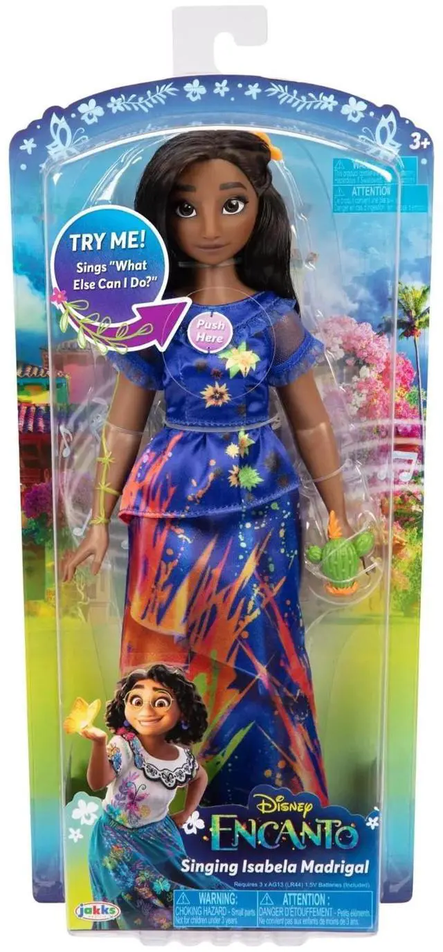 Main image of DISNEY ENCANTO SINGING ISABELA MADRIGAL 11" DOLL