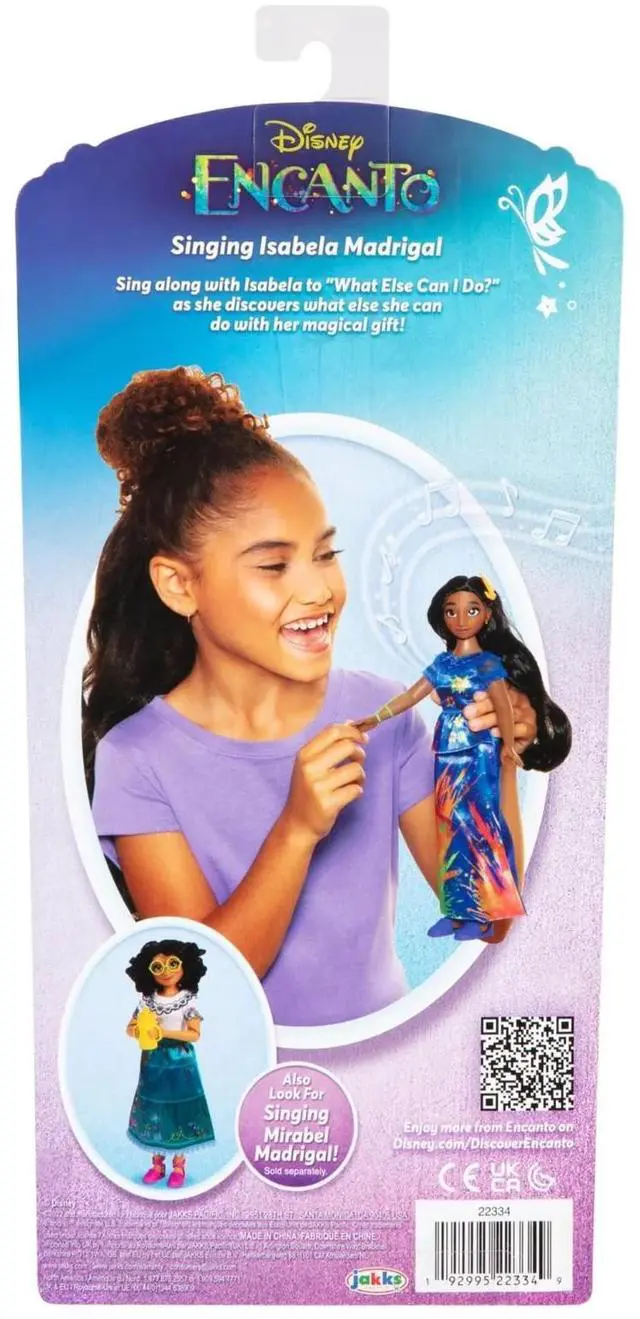 Alt view image 2 of 4 - DISNEY ENCANTO SINGING ISABELA MADRIGAL 11" DOLL