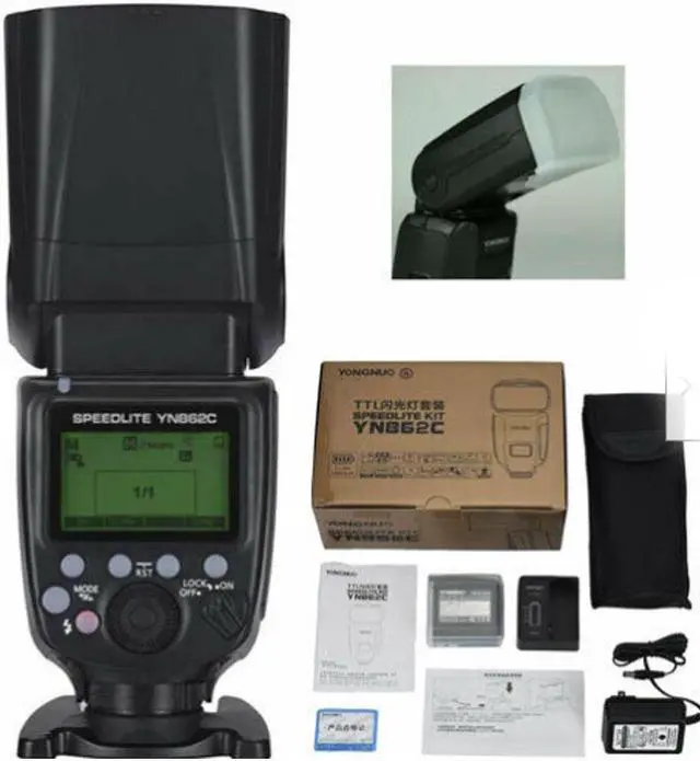 Main image of YONGNUO YN862C Master Slave Mode TTL Flash Speedlite for Canon 80D T7I T8I 850D 90D 6D 5D IV III II
