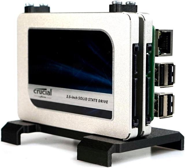 TerraPi Raspberry Pi SSD Case / RPi NAS Server Case with USB3 to SATA  support