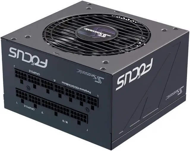 Alt view image 2 of 7 - Seasonic FOCUS GX-1000, 1000W 80+ Gold, Full-Modular, Fan Control in Fanless, Silent, and Cooling Mode, 10 Year Warranty, Perfect Power Supply for Gaming and Various Application, SSR-1000FX.