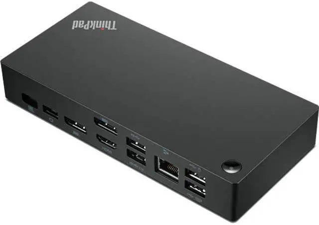 Alt view image 2 of 6 - Lenovo ThinkPad Universal USB-C Dock - 40AY0090