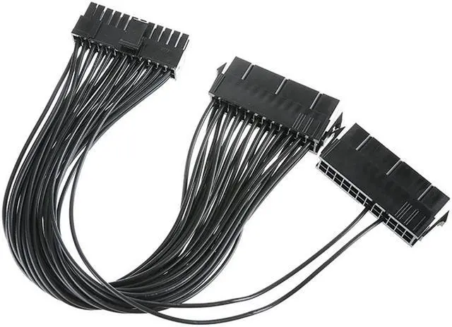 Alt view image 4 of 7 - Acaigel 30CM 24pin Power Cable Adapter Connector Cord For PC Computer ATX Motherboard