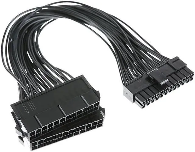 Alt view image 5 of 7 - Acaigel 30CM 24pin Power Cable Adapter Connector Cord For PC Computer ATX Motherboard