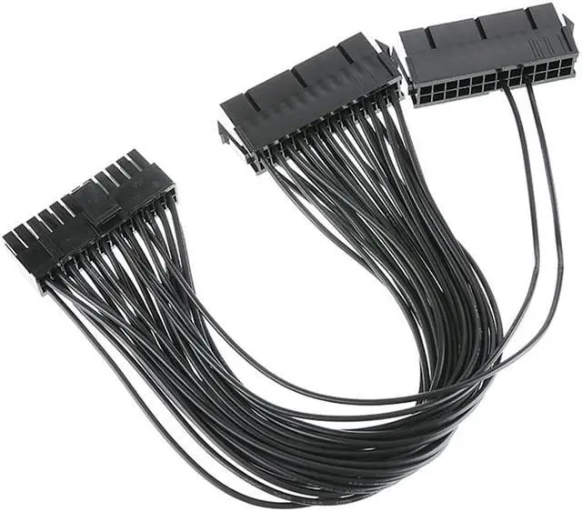 Alt view image 6 of 7 - Acaigel 30CM 24pin Power Cable Adapter Connector Cord For PC Computer ATX Motherboard