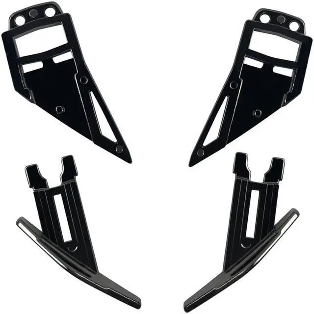 Alt view image 4 of 7 - Acaigel USA Black Helmet Visor Accessories Pivot Kit Base Plate For AGV Pista GP R GP RR