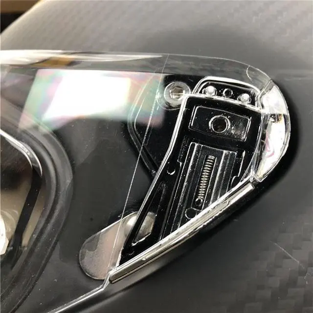 Alt view image 3 of 7 - Acaigel USA Black Helmet Visor Accessories Pivot Kit Base Plate For AGV Pista GP R GP RR