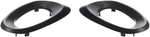 Alt view image 5 of 6 - Paiying 2x Front Interior Door Handle Bezel Trim Set For 02-09 Chevy Trailblazer