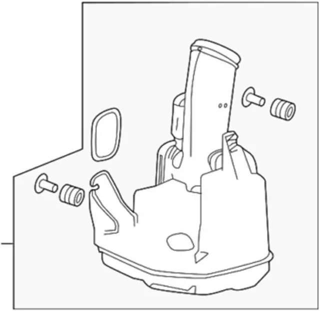Alt view image 6 of 6 - Acaigel Air Cleaner Intake Lower Resonator For Honda Accord 2013 2014 2015 2016 2017