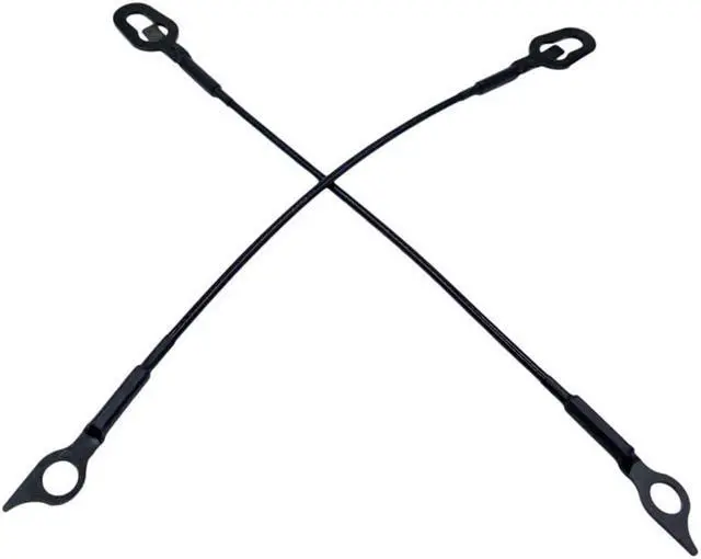 Alt view image 4 of 5 - Paiying 2Pcs Pickup Tailgate Cables For Dodge Ram 1500 1996-2001 Ram 2500 3500 1996-2002