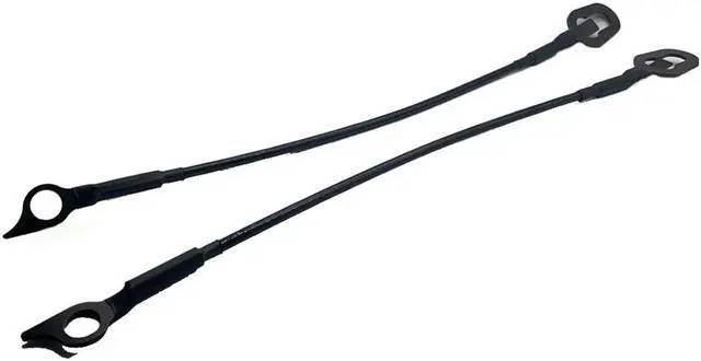 Alt view image 2 of 5 - Paiying 2Pcs Pickup Tailgate Cables For Dodge Ram 1500 1996-2001 Ram 2500 3500 1996-2002