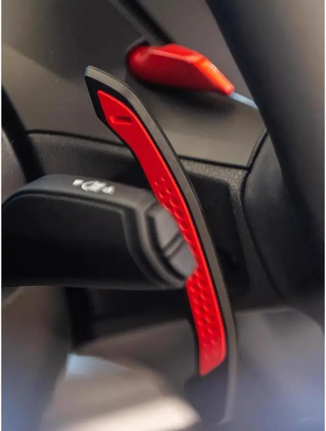 Alt view image 5 of 5 - Yassdwbn Carbon Fiber Steering Wheel Paddle Shifter For BMW G22 G23 G26 G80 M3 G82 G83 M3