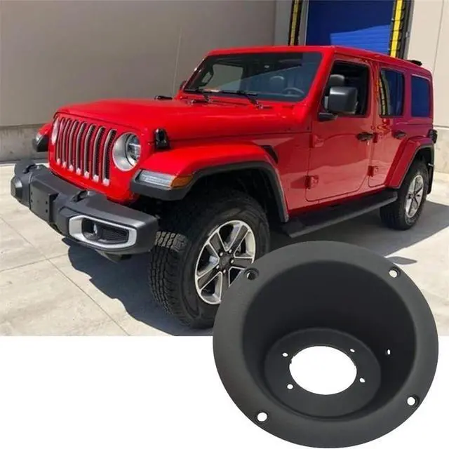 Alt view image 3 of 7 - Acaigel Fuel Gas Tank Fuel Filler Neck Bezel For Jeep Wrangler TJ 1997-2006
