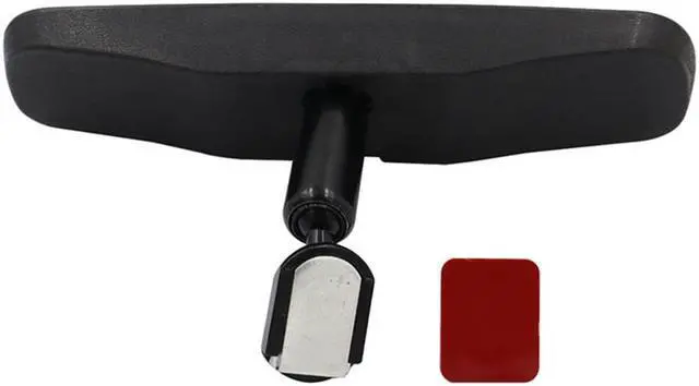 Alt view image 3 of 6 - Yingshan 10 Inches Black Car Interior Rear View Mirror For Vehicle Truck Boat Universal