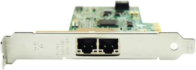 Alt view image 4 of 6 - Network Interface Card Adapter For I350-T2V2 PCI-Ex4 Dual Port Gigabit Ethernet Lan 10/100/1000Mbps