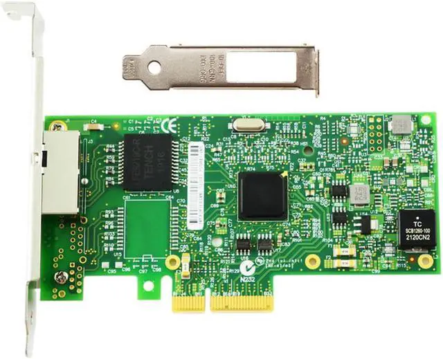 Alt view image 6 of 6 - Network Interface Card Adapter For I350-T2V2 PCI-Ex4 Dual Port Gigabit Ethernet Lan 10/100/1000Mbps