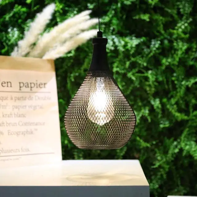 Alt view image 2 of 7 - JHY DESIGN Hanging Lamp Battery Operated Cordless Hanging Light Great for Parties Patio Events for Indoors Outdoors.