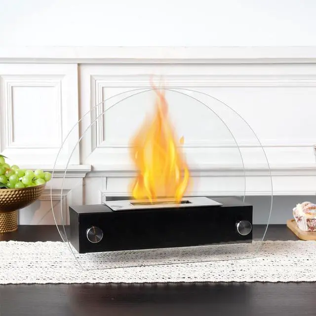 Alt view image 4 of 7 - Tabletop Fire Pit Portable Indoor & Outdoor Table Top Fire Pit 11"H