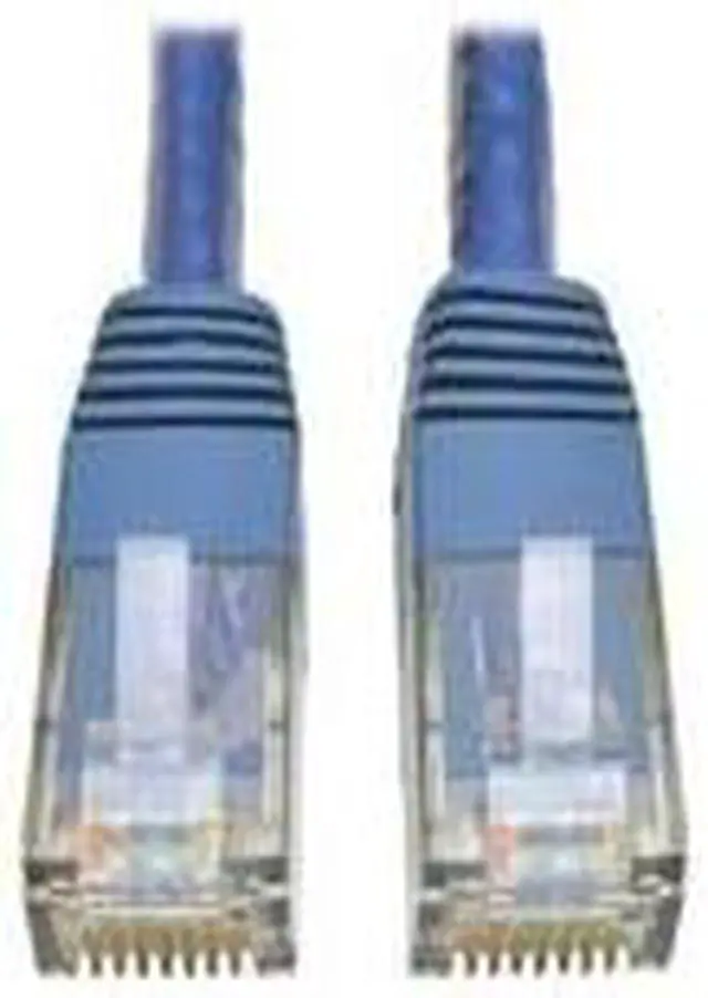 Alt view image 6 of 9 - Tripp Lite Cat6 Gigabit Molded Patch Cable, 6 ft. RJ45 (M/M), 550MHz 24 AWG Blue 6' (N200-006-BL)