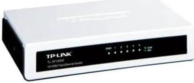 Alt view image 15 of 20 - TP-Link TL-SF1005D 5-Port Fast Ethernet 10/100Mbps Unmanaged Desktop Switch