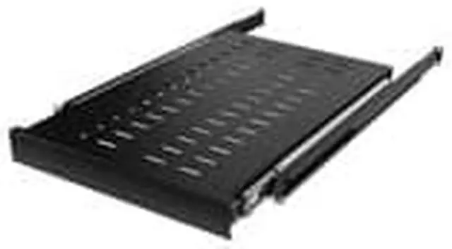 Alt view image 16 of 17 - CyberPower CRA50003 1U Sliding Carbon Rack Shelf