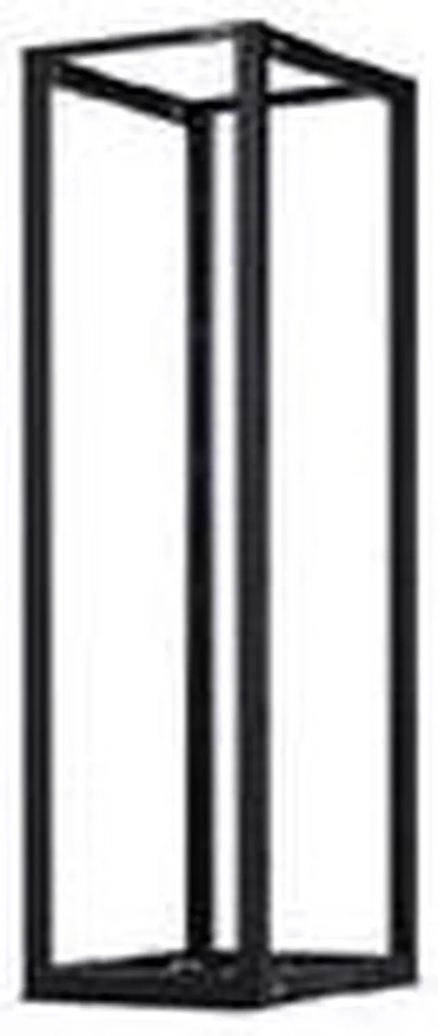 Alt view image 11 of 11 - CyberPower - CR45U40001 - CyberPower 4-post Open Frame 19 Rack - 19 45U Wide x 40 Deep Floor Standing - Black - 1760 lb