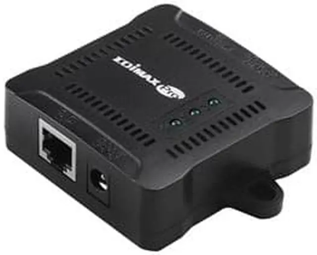 Alt view image 4 of 5 - Edimax Accessory GP-101ST Gigabit PoE+ Splitter 802.3at 5V / 9V / 12V DC Output Power