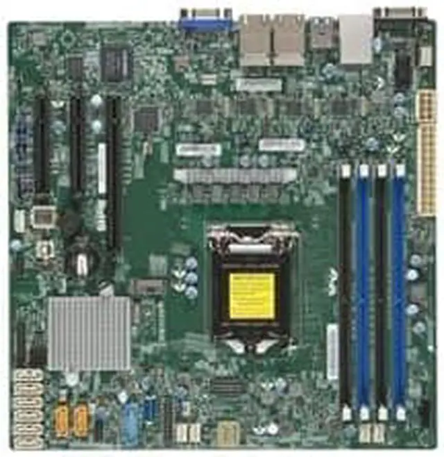 Alt view image 7 of 7 - Supermicro X11SSH-LN4F Server Motherboard - Intel C236 Chipset - Socket H4 LGA-1151 - Bulk packaging  -