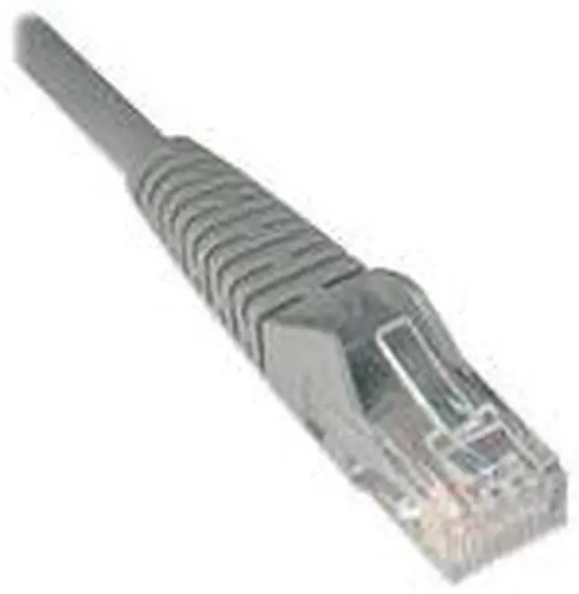 Alt view image 5 of 10 - TRIPP LITE N201-050-GY 50FT CAT6 GIGABIT SNAGLESS MOLDED PATCH CABLE RJ45 M/M GRAY