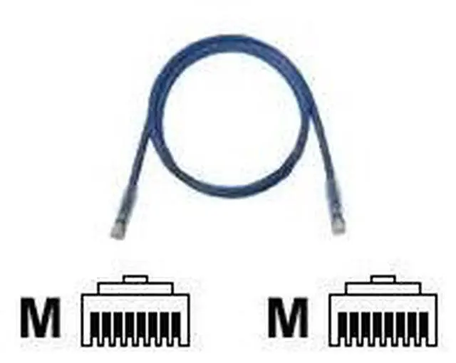 Alt view image 11 of 11 - Panduit UTPSP10BUY 10 ft. Cat 6 Blue Network Ethernet Cable