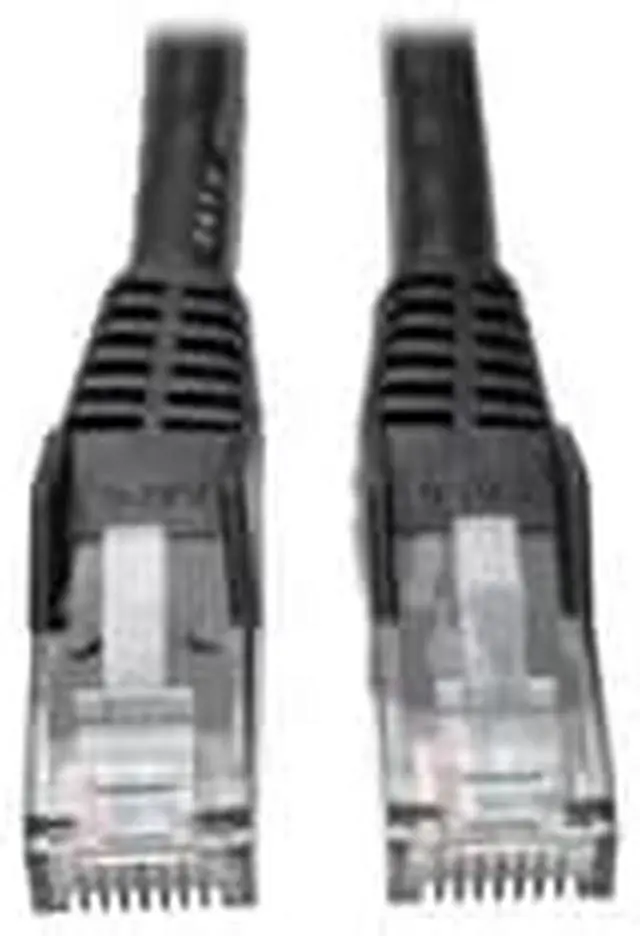 Alt view image 10 of 12 - TRIPP LITE CONNECTIVITY N201-001-BK50BP 1FT CAT6 PATCH CABLE M/M BLACK