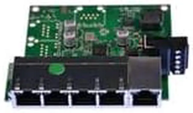 Alt view image 12 of 13 - BRAINBOXES SW-105 EMBEDDED 5PORT ETHERNET SWITCH