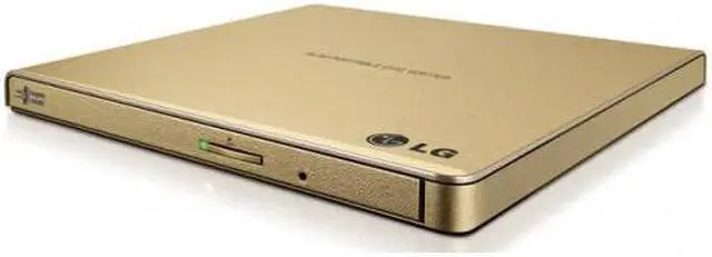 Alt view image 14 of 15 - LG External CD / DVD Rewriter With M-Disc Mac & Surface Support (Gold) - Model GP65NG60