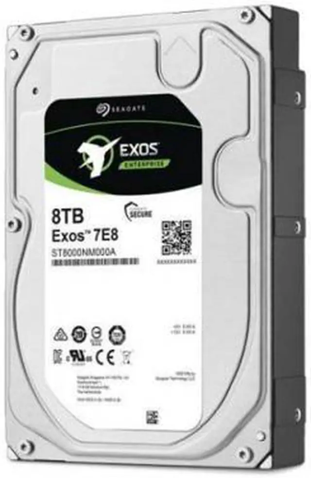 Alt view image 7 of 10 - Seagate Exos 7E8 ST8000NM000A 8TB 7200 RPM 256MB Cache SATA 6.0Gb/s 3.5" Hard Drives Bare Drive