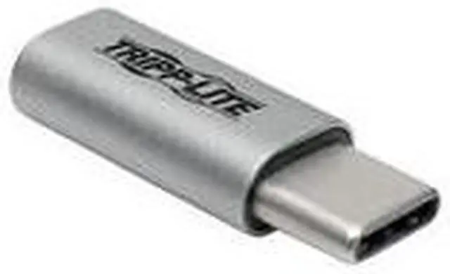 Alt view image 12 of 15 - Tripp Lite USB 2.0 Hi-Speed Adapter, USB-C to USB Micro-B (M/F)