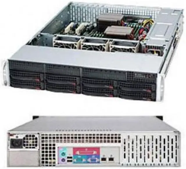 Alt view image 5 of 6 - SuperMicro CSE-825TQ-600LPB