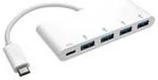 Alt view image 12 of 13 - Tripp Lite 4-Port USB 3.1 USB-C to USB-A Hub w/ USB-C Charging Port 5 Gbps (U460-004-4A-C)