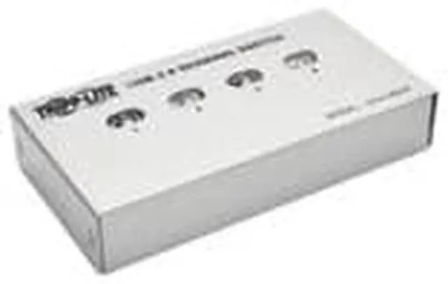 Alt view image 11 of 18 - Tripp Lite 4-Port Usb 2.0 Hi-Speed Printer / Peripheral Sharing Switch