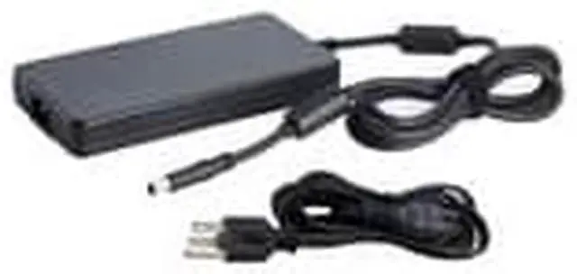 Alt view image 9 of 10 - DELL 240 Watt AC Power Adapter with 6ft Power Cord for Notebooks
