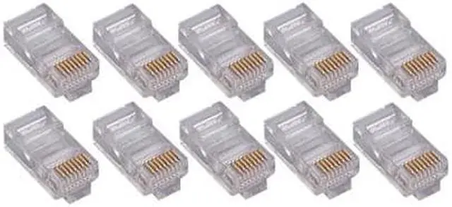 Alt view image 5 of 6 - 100PK CAT6 RJ45 MODULAR PLUG