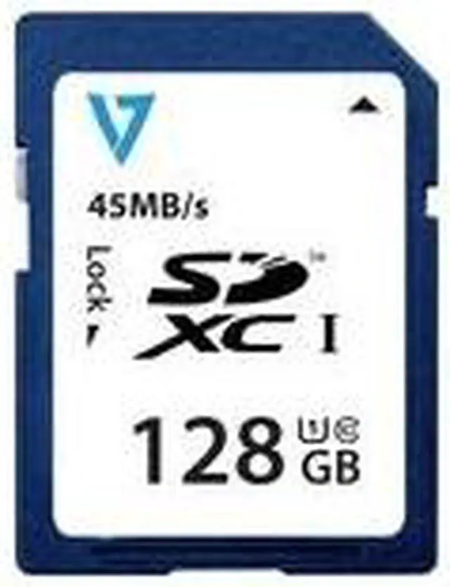 Alt view image 8 of 8 - V7 128 GB Secure Digital Extended Capacity (SDXC)