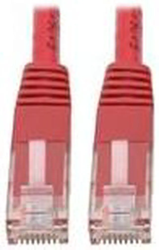 Alt view image 8 of 10 - Tripp Lite Premium N200-003-RD RJ-45 Patch Network Cable