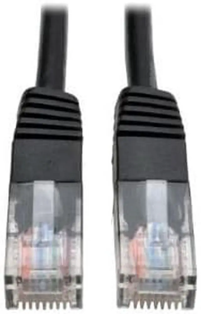 Alt view image 8 of 10 - TRIPP LITE CAT5E 350MHZ MOLDED PATCH CABLE N002-005-BK